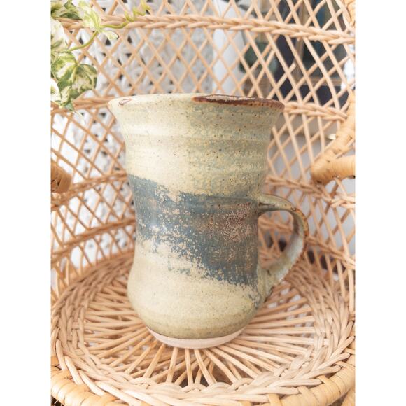 Handmade Earthy Neutral Mug - Picture 1 of 16